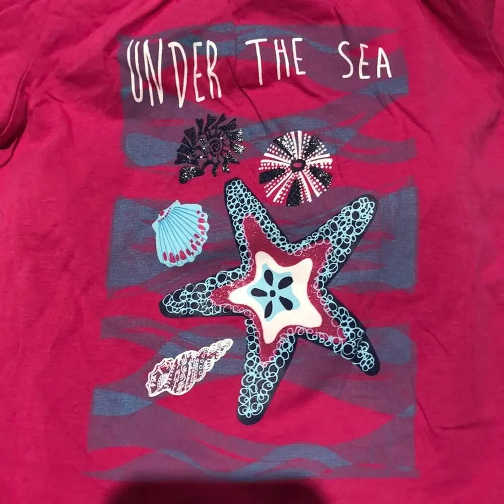 Bob Der Bar 3t under the sea t w/leggings gap euc